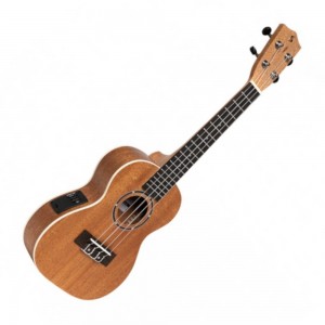 Stagg UC-30 E Semi-Acoustic Concert Ukulele - Mahogany with Bag 